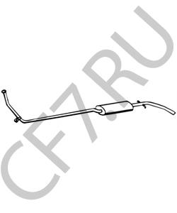 GEX33167 ROVER/TRIUMPH/AUSTIN Предглушитель выхлопных газов в городе Королёв