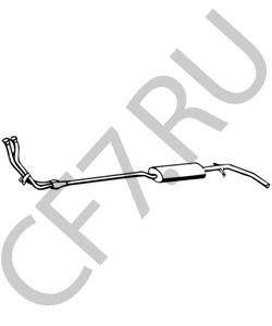 GEX33052 AUSTIN Предглушитель выхлопных газов в городе Королёв