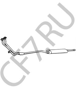 NAM3481 AUSTIN Предглушитель выхлопных газов в городе Королёв