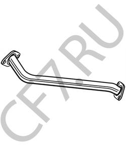 CER1283 LEYLAND-DAF Труба выхлопного газа в городе Королёв