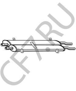 GEX3161 JAGUAR Предглушитель выхлопных газов в городе Королёв