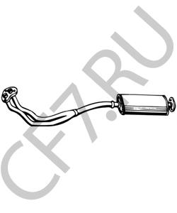 1741016040 DAIHATSU Предглушитель выхлопных газов в городе Королёв