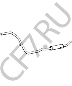5980874 ALFAROME/FIAT/LANCI Предглушитель выхлопных газов в городе Королёв