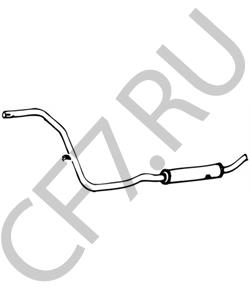5980876 ALFAROME/FIAT/LANCI Предглушитель выхлопных газов в городе Королёв