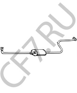 1741087742 DAIHATSU Предглушитель выхлопных газов в городе Королёв