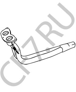 GEX11010 MORRIS Труба выхлопного газа в городе Королёв