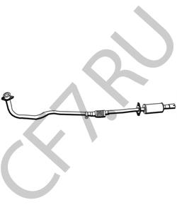 2001031B02 DATSUN Предглушитель выхлопных газов в городе Королёв