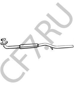 7658802 FIAT Предглушитель выхлопных газов в городе Королёв