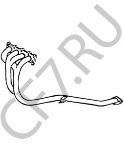 854204 VAUXHALL Коллектор, система выпуска в городе Королёв