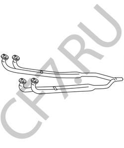 60546710 ALFAROME/FIAT/LANCI Труба выхлопного газа в городе Королёв