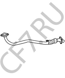 DAR1581 LEYLAND-DAF Труба выхлопного газа в городе Королёв