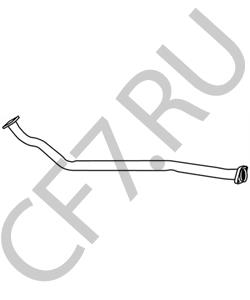 6646713 ZASTAVA Труба выхлопного газа в городе Королёв