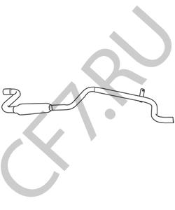 4487755 Chrysler Глушитель выхлопных газов конечный в городе Королёв