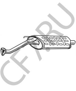 GEX33626 AUSTIN-HEALEY Глушитель выхлопных газов конечный в городе Королёв