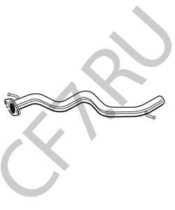 46816689 ALFAROME/FIAT/LANCI Труба выхлопного газа в городе Королёв