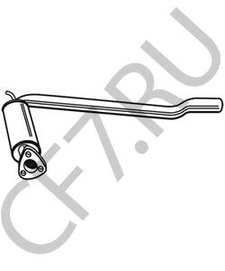 023253209 VW Предглушитель выхлопных газов в городе Королёв