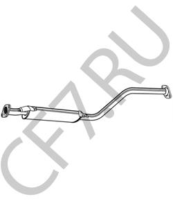 211021200020 UAZ Средний глушитель выхлопных газов в городе Королёв