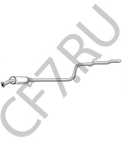 46819408 ALFAROME/FIAT/LANCI Предглушитель выхлопных газов в городе Королёв
