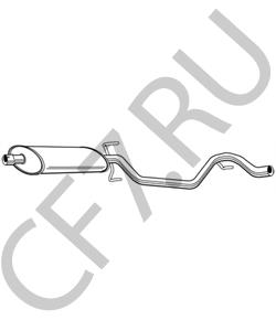 24447474 SAAB Предглушитель выхлопных газов в городе Королёв