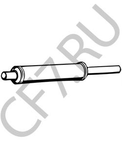 357253209C VW Предглушитель выхлопных газов в городе Королёв