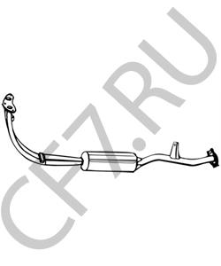 1415080041 SUZUKI Предглушитель выхлопных газов в городе Королёв