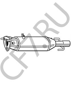 1376598080 Alfa/Fiat/Lancia Глушитель в городе Королёв