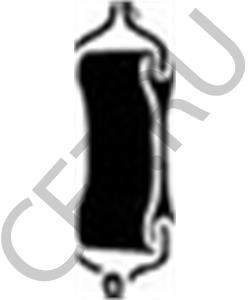 4126729 ZASTAVA Резиновые полоски, система выпуска в городе Королёв