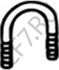 572163 Land Rover Клемма, система выпуска в городе Королёв