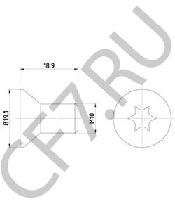 SYP100241 BRITPART болт м10 х 15 х 1,5 мм фиксирующий ленд ровер в городе Королёв