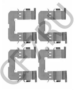 26232AG010 SUBARU Комплектующие, колодки дискового тормоза в городе Королёв