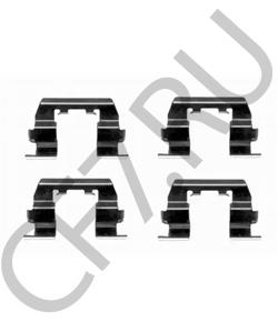 5814432000 MOBIS ПРИЖИМНАЯ ПЛАСТИНА ТОРМОЗНЫХ КОЛОДОК, СПОСОБ ИЗГОТОВЛЕНИЯ КОМБИНИРОВАН в городе Королёв