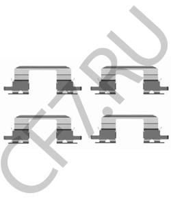 26232AC000 SUBARU Комплектующие, колодки дискового тормоза в городе Королёв