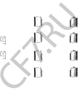 68029888AA Chrysler Комплектующие, колодки дискового тормоза в городе Королёв