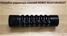 GOLDEN ASIA Патрубок радиатора резинотканевый (нижний, прямой, L255) HOWO WG9719530227