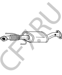 46799067 LANCIA Предглушитель выхлопных газов в городе Королёв