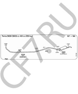 4092097 LADA Клемма, система выпуска в городе Королёв