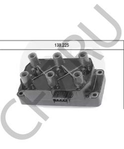 60808059 ALFAROME/FIAT/LANCI Катушка зажигания в городе Королёв