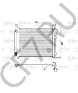 9760607500 HYUNDAI / KIA КОНДЕНСАТОР СИСТЕМЫ ОХЛАЖДЕНИЯ, НЕ СОДЕРЖИТ ХЛАДОГЕНТА в городе Королёв