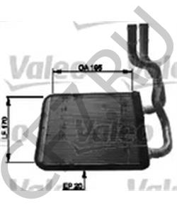 0k2fa61a11 PMC DOOWON Радиатор отопителя KIA CARENS NEW-RONDO(UN) в городе Королёв