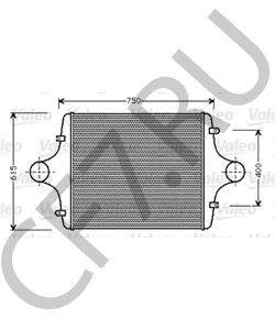 8ML376723761 Behr Интеркулер 8ML 376 723-761 81.06130-0049 / 81.06130-0131 в городе Королёв