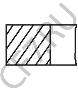 11251740855 Knecht/Mahle Комплект поршневых колец в городе Королёв