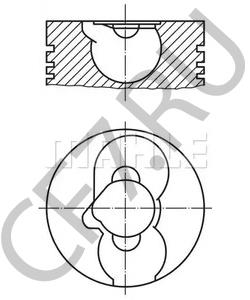 5 000 286 154 SAVIEM Поршень в городе Королёв