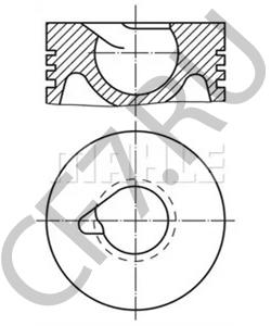 3.02501.6811 RABA Поршень в городе Королёв