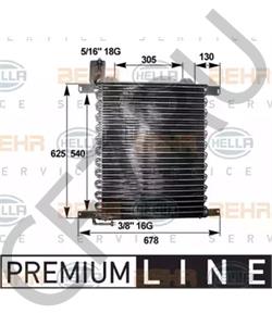1387308 GINAF Конденсатор, кондиционер в городе Королёв
