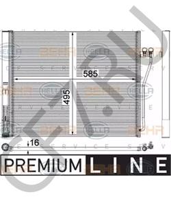 64509149390 AUTOSTAR КОНДЕНСАТОР КОНДИЦИОНЕРА в городе Королёв
