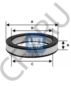 1011983 YUGO Воздушный фильтр в городе Королёв