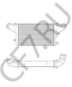 ME414252 FUSO Интеркулер в городе Королёв