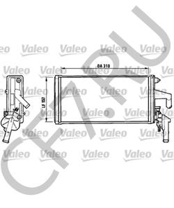 93933970 ZASTAVA Теплообменник, отопление салона в городе Королёв
