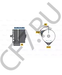 2 9439 100 0 LAMBORGHINI Генератор в городе Королёв