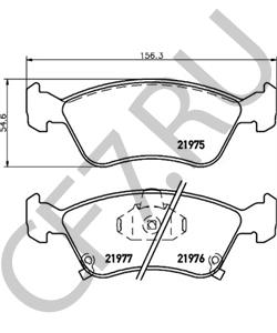 MDK0156 ROLLS-ROYCE Комплект тормозов, дисковый тормозной механизм в городе Королёв